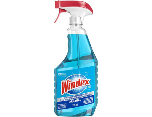 Windex Trigger Blue Glass Cleaner - 765ml