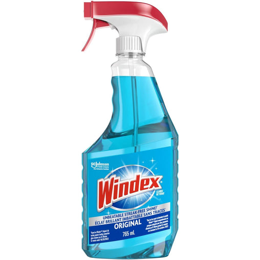 Windex Trigger Blue Glass Cleaner - 765ml