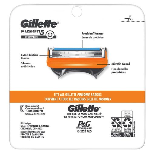 Gillette Fusion5 Razor Cartridges – 12 Pack