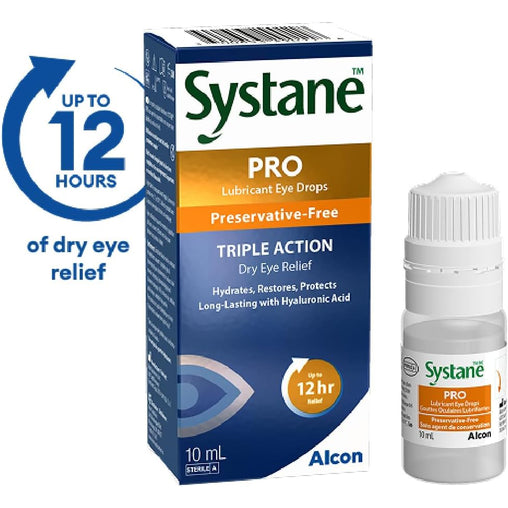 Systane PRO Preservative-Free Lubricating Eye Drops, 10 mL
