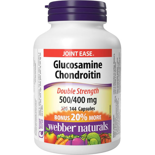 Webber Naturals Glucosamine Chondroitin - 144 Capsules
