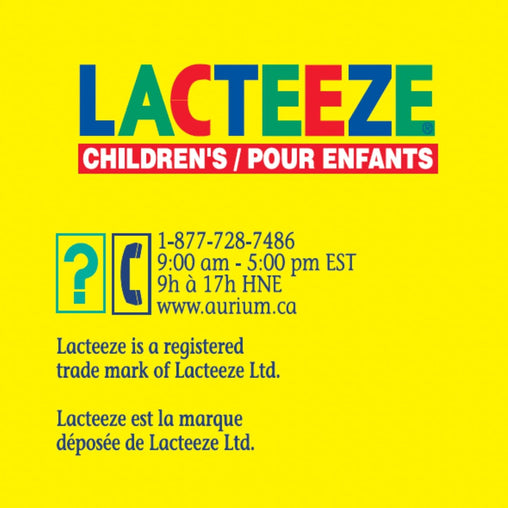 Lacteeze for Children Lactase Enzyme – 100 Tablets