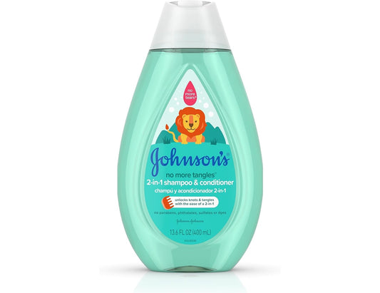 Johnson’s Baby 2-In-1 Shampoo & Conditioner, 400 mL