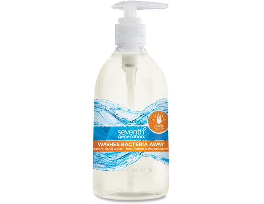 Seventh Generation Hand Wash, Fresh Lemon & Tea Tree Scent, 354 mL