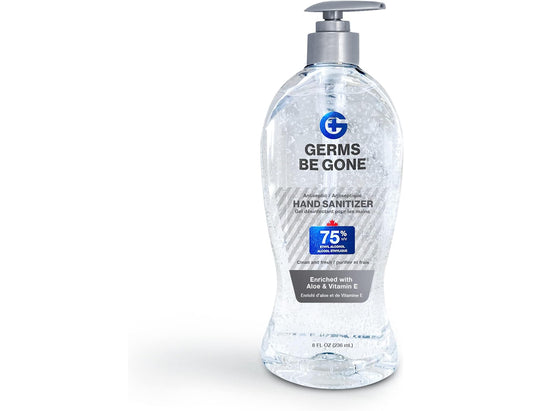Germs Be Gone! Hand Sanitizer Gel, 236 mL