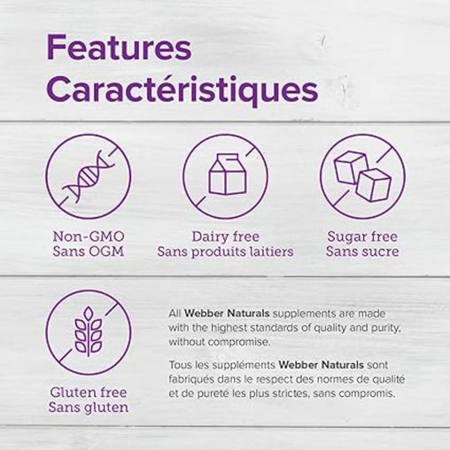 Webber Naturals Glucosamine Sulfate 750mg Capsules – 250 Count