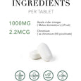 New Nordic Apple Cider Vinegar 1000mg - 30 Vegan Tablets