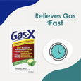 Gas-X Extra Strength Chewable Tablets Peppermint Creme, 125 mg - 18 Tablets