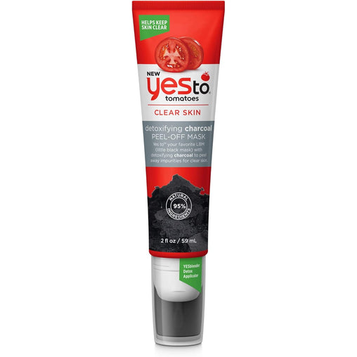 Yes To Tomatoes Detoxifying Charcoal Peel-Off Face Mask – 2 oz