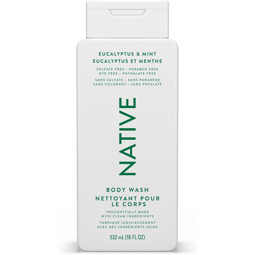 Native Eucalyptus & Mint Body Wash - 532 mL