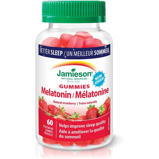 Jamieson Melatonin Gummies 2.5 mg – 60 Gummies