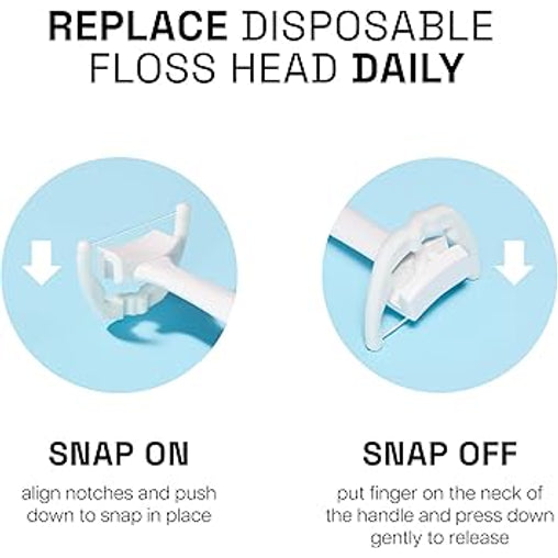 Listerine Ultra Clean Access Flosser Mint Refill Heads, 28 ct