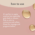 The Honest Company Mom Care Glow On Body Oil, Unscented, 124 mL