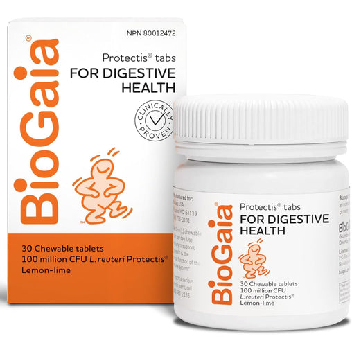 BioGaia Protectis Chewable Tablets Lemon-Lime, 30 ct