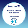 Compound W Wart Remover Medicated Pads, 14 ct
