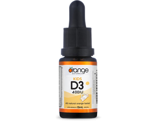 Orange Naturals - Kids Vitamin D3 Drops 400IU - 15 mL