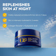 NIVEA Q10 Anti-Wrinkle Moisture Replenishment Night Cream - 50 ml