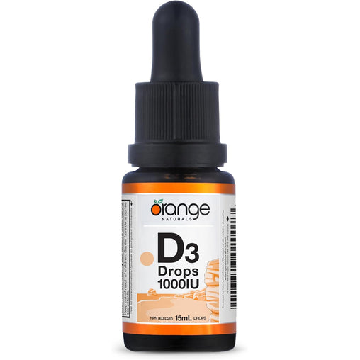 Orange Naturals Vitamin D3 Drops 1000IU  -  15ml