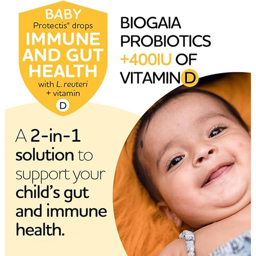 BioGaia Protectis Probiotic Drops with Vitamin D, 10 mL