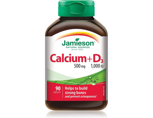 Jamieson Calcium + D3 - 90 caplets