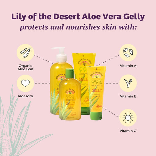Lily of the Desert Aloe Vera Gelly Soothing Moisturizer - 8 oz