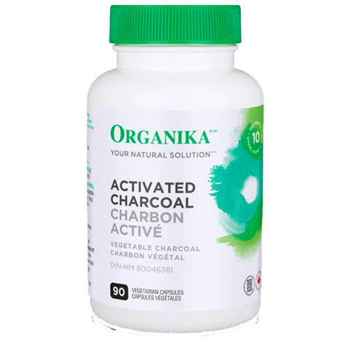 Organika Activated Charcoal, 90 Vegetarian Capsules