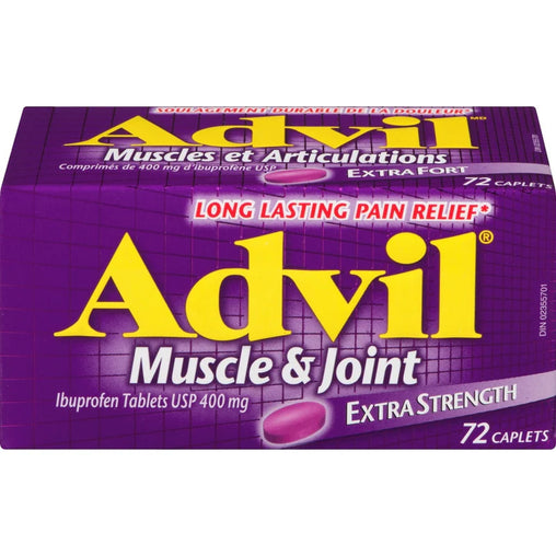 Advil Muscle & Joint Extra Strength 400 mg, 72 Caplets