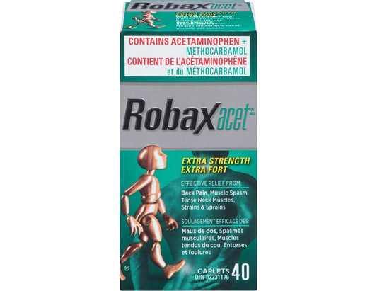 Robaxacet Extra Strength, 40 Caplets