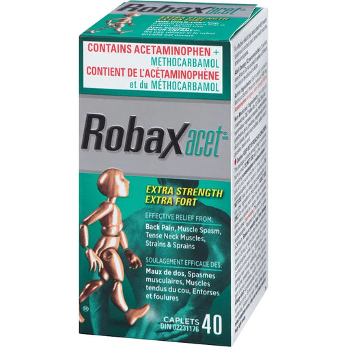 Robaxacet Extra Strength, 40 Caplets