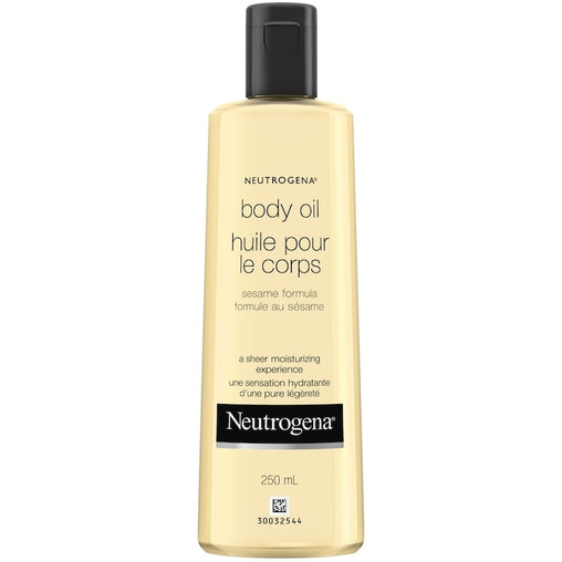 Neutrogena Body Oil, Sesame Formula - 250 mL product packaging