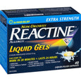 Reactine Extra Strength Liquid Gels 10 mg – 40 Capsules