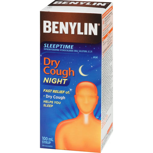 Benylin Dry Cough Extra Strength Night - 100 mL
