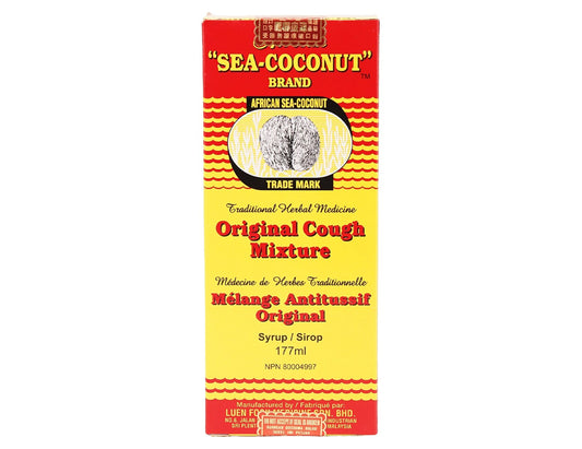 African Sea-Coconut Original Cough Mixture Syrup, 177 mL