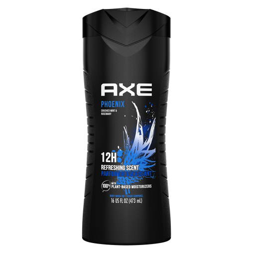Axe Phoenix Body Wash, Crushed Mint & Rosemary Scent 473 mL
