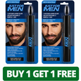 Just For Men 1-Day Beard & Brow Colour Darkest Brown/Black - 1 Count (2-Pack: Total: 2 Count)