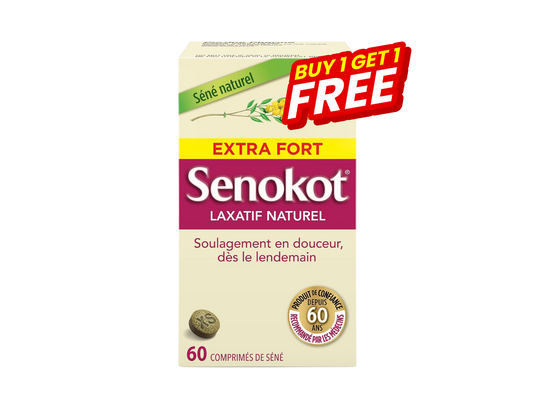 Senokot Extra Strength Natural Laxative, 60 ct