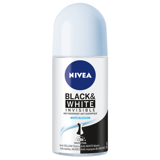 Nivea 5-in-1 Black & White Invisible Anti-Perspirant – 50ml