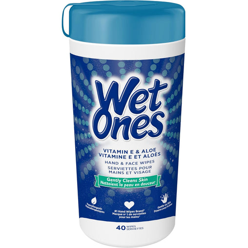 Wet Ones Hand & Face Wipes - 40 Count