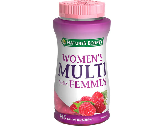 Nature's Bounty Women's Multivitamin Mixed Berry Gummies, 140 ct