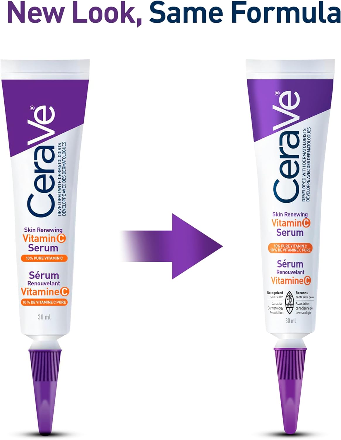 CeraVe Skin Renewing Vitamin C Serum with Hyaluronic Acid, 30 mL