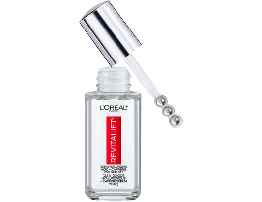 L'Oréal Paris Eye Serum 2.5% Hyaluronic Acid Caffeine, 20 mL