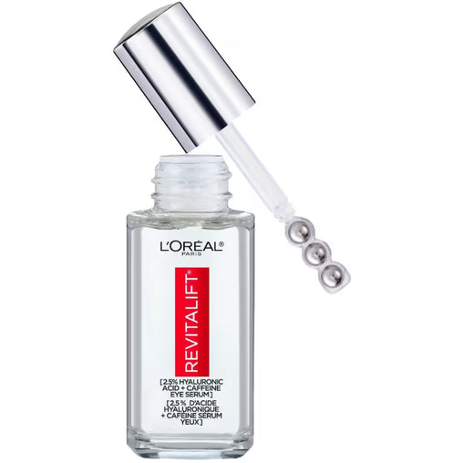 L'Oréal Paris Eye Serum 2.5% Hyaluronic Acid Caffeine, 20 mL