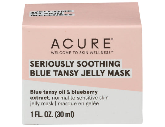 Acure Soothing Blue Tansy Jelly Mask, 30 mL