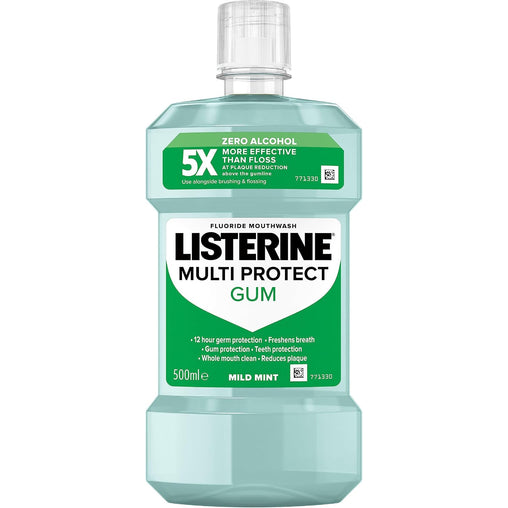Listerine Multi Protection Gum Mouthwash - 500ml