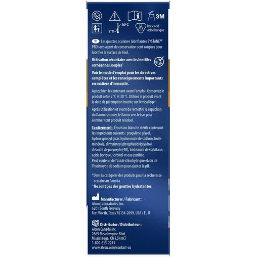 Systane PRO Preservative-Free Lubricating Eye Drops, 10 mL