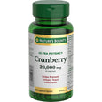 Nature's Bounty Ultra Potency Cranberry 20000 mg, 60 Vegetarian Capsules