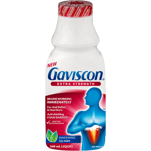 Gaviscon ES Icy Mint Liquid – 340 mL