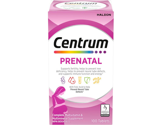 Centrum Prenatal Multivitamin – 60 Tablets
