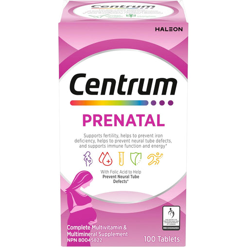 Centrum Prenatal Multivitamin – 60 Tablets