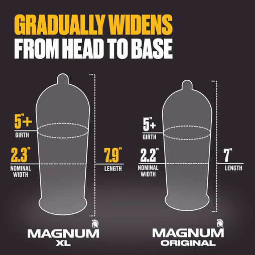 Trojan Magnum XL Condoms - 12 Count